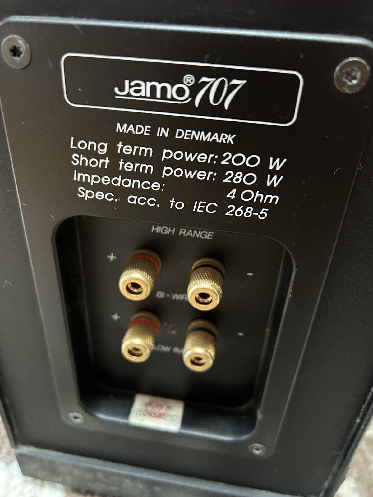 Jamo 707 speakers eBay