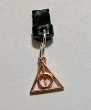 Harry Potter Deathly Hallows Dust Plug Charm Compatible With iPhone