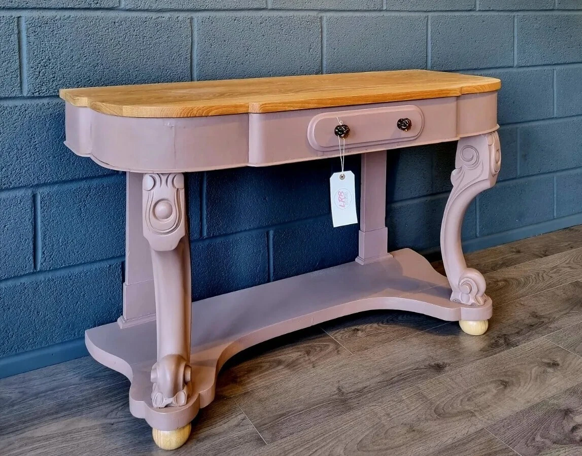 Victorian Sideboard Washstand Dressing Table Painted Desk Upcycled Antique Oak
