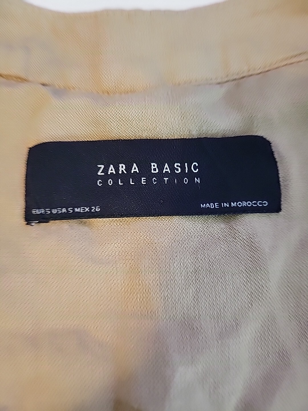 Zara Basic Collection Linen Blend Belted Brown La… - image 11