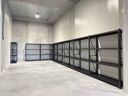3.0M Length Matte Black Heavy Duty Warehouse Racks Storage Shelves Garage Shelf - Picture 13 of 17