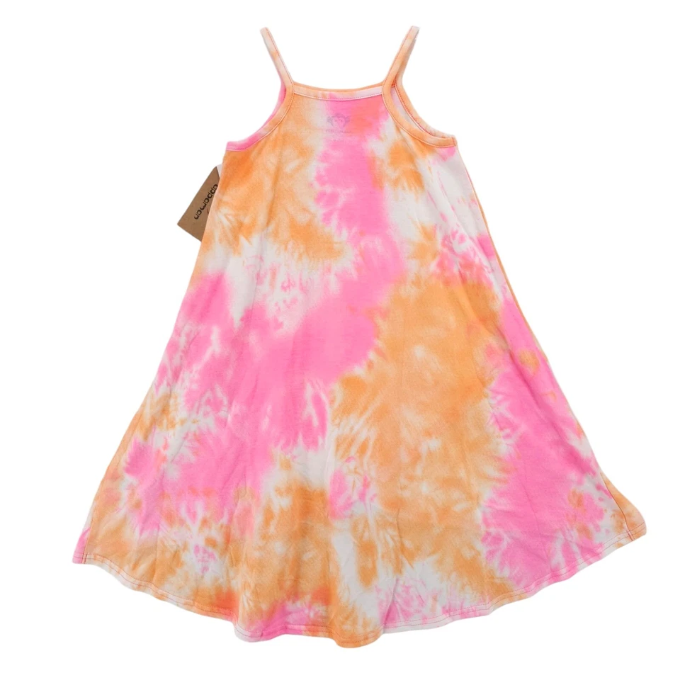 Новый с Ярлыками APPAMAN Carissa платье розовый оранжевый Spring галстук краситель ассиметричный размер 5 - Изображение 3 из 4