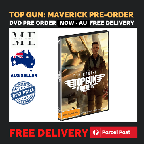 PREORDER Top Gun Maverick DVD 02/11/22 *NEW* AUS SELLER FREE