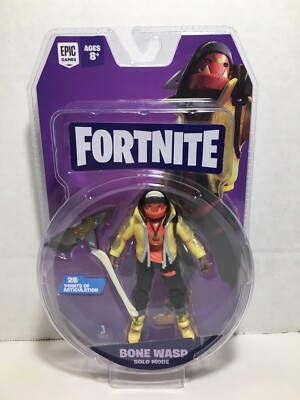 FORTNITE 4'' Action Figure - BONE WASP - Solo Mode Jazwares 2020 New!!!!!!