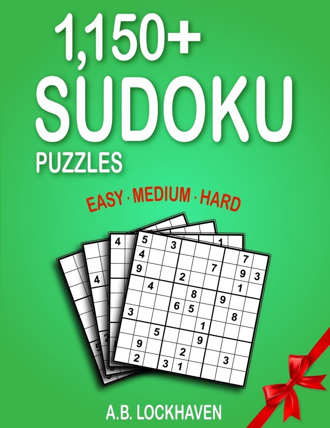 Thumbnail - A. B. Lockhaven | 1,150+ Sudoku Puzzles | Taschenbuch | Englisch