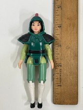 McDonald's 1998 Disney Princess Mulan Happy Meal Toy 1 Action Figure in Armor