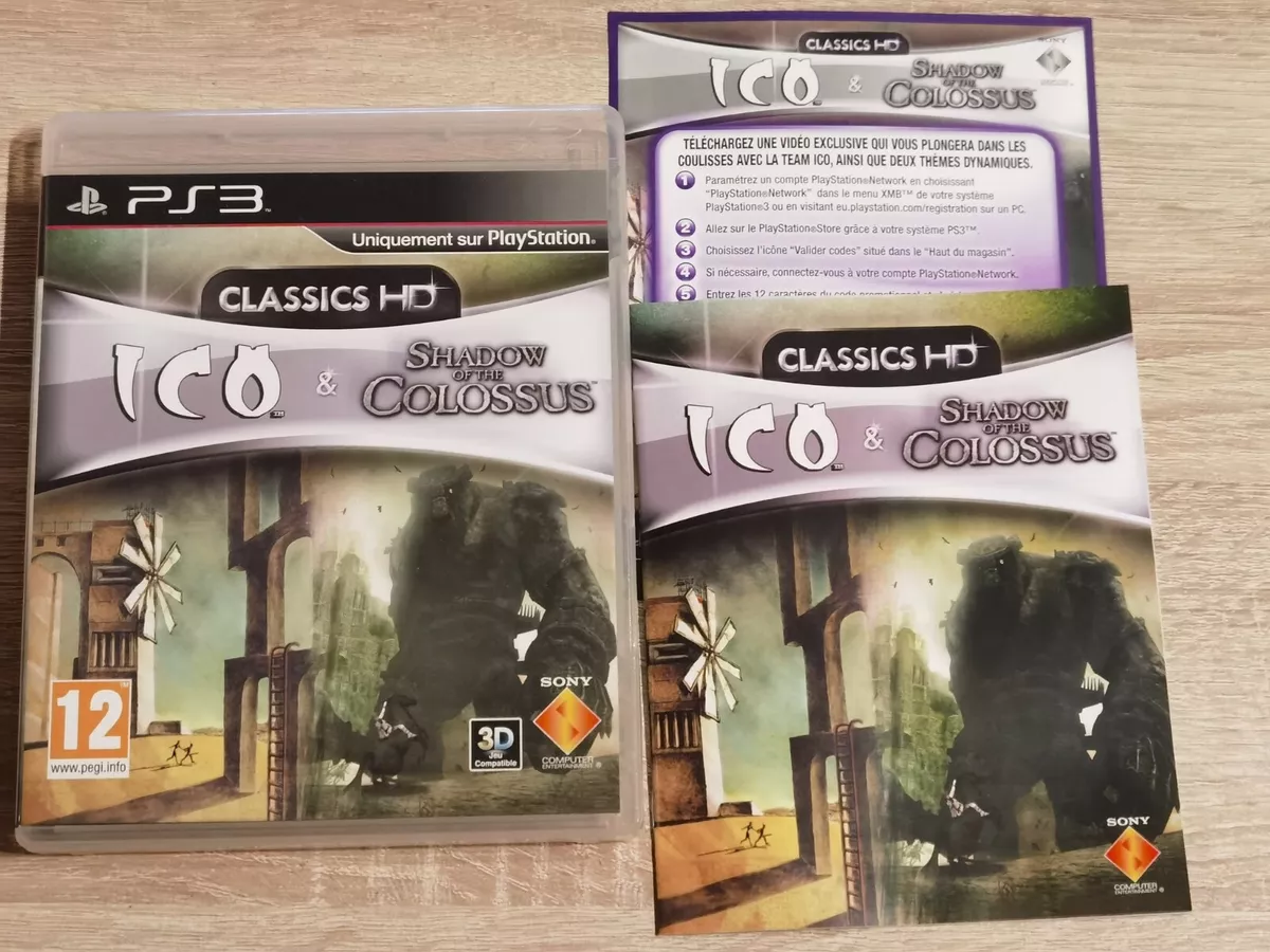 Playstation 2 classics Ico and Shadow of Colossus in HD, Games