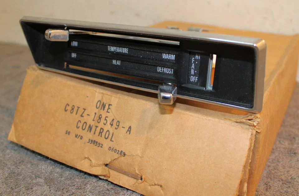 1968 - 1972 年福特 F100 F250 F350 F500 F600 F750 卡车 NOS 加热器控制组件 — 第 4/4 张图片