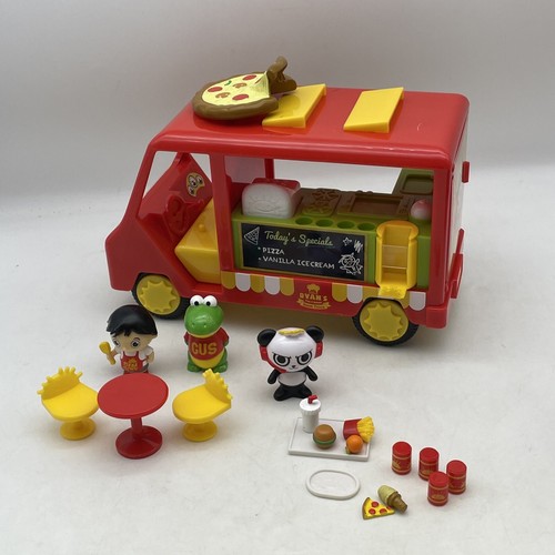 Ryan's World Food LKW Restaurant Spielset GUS Panda Pizza Eis