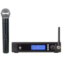 UHF Single Channel Wireless Microphone Set One Handheld Selectable Frequency
