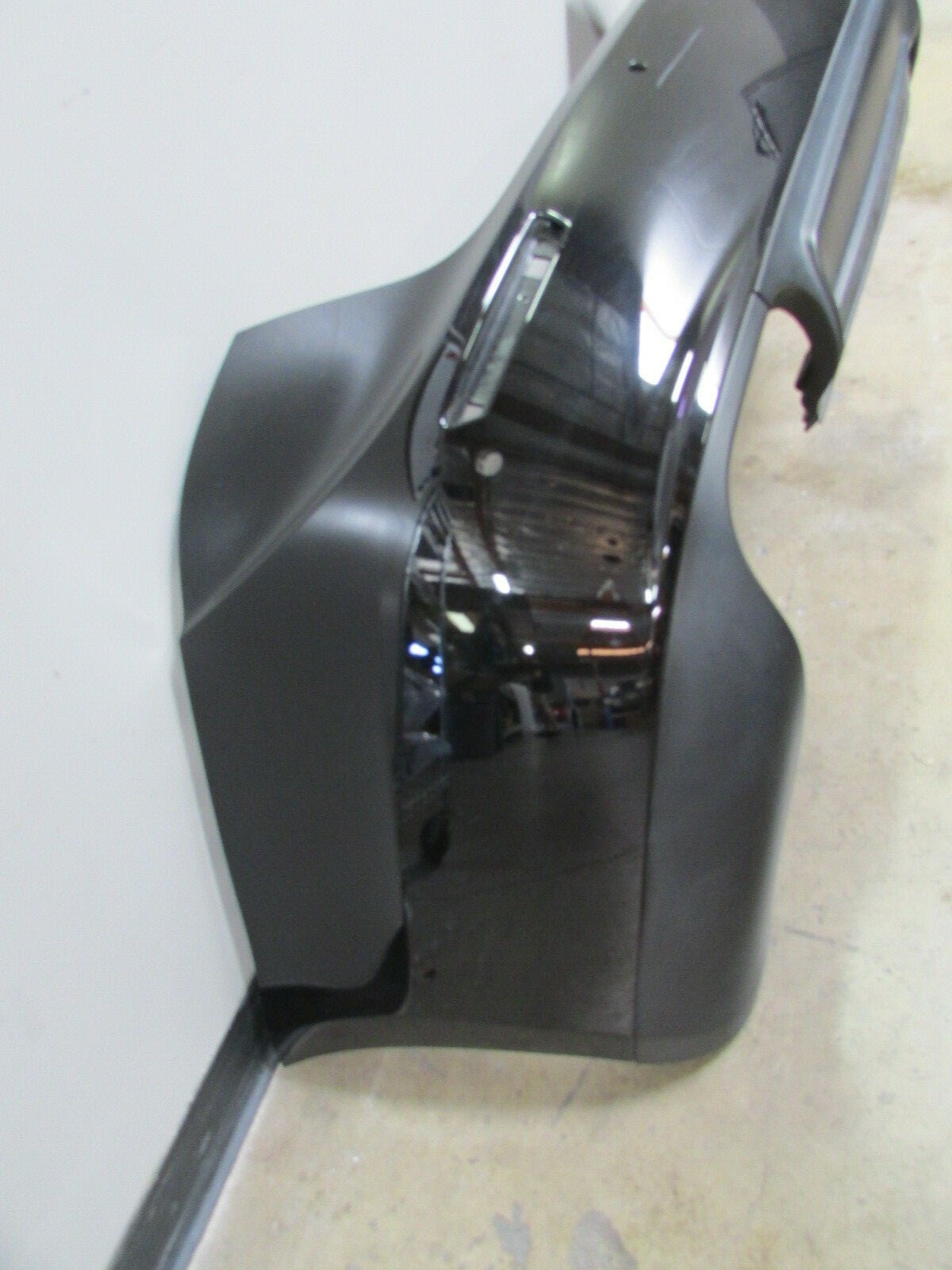 Maserati Ghibli, Rear Bumper w/ Sensor Holes, Used, P/N 673004368