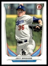 2014 Bowman Draft Picks & Prospects #DP66 Jeff Brigham Los Angeles Dodgers