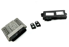 2007 BMW X5 (E70) 3.0L N52k ENGINE ECM DME CAS3 IMMOBILIZER MODULE KEY SET