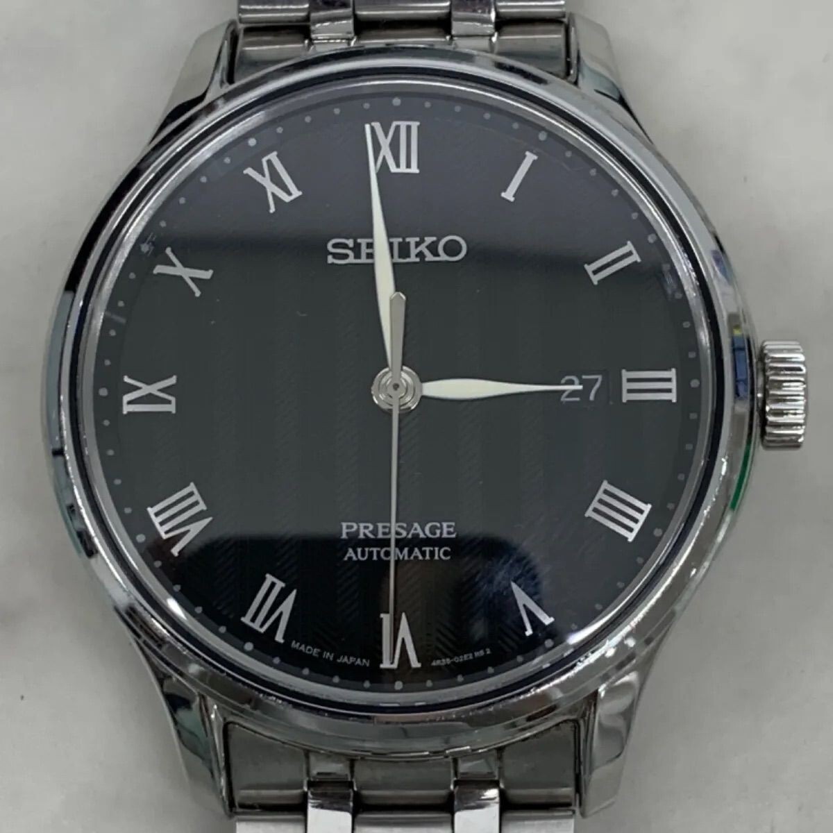 SEIKO Presage 4R35-02S0 Black Dial Automatic Men's Watch from JP