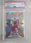 PATRICK MAHOMES II 2024 Panini Mosaic Stained Glass #1 PSA 9 KC Chiefs