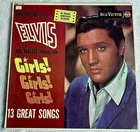 Elvis Presley – Girls! Girls! Girls! UK LP VINYL 1963 RCA VICTOR SILVER SPOT