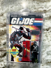G.I. Joe A Real American Hero Snake Eyes Commando v3 1989 W/Ring MOC AFA WORTHY
