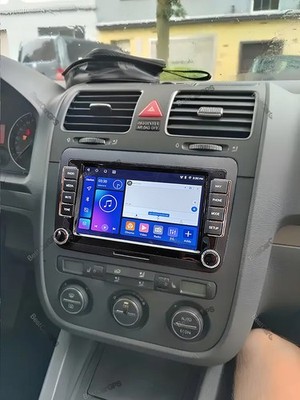 32G For Volkswagen Jetta 2006-2010 Car Radio Stereo Carplay Android 15 GPS Navi