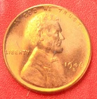 1946-S Lincoln Wheat Cent Penny GEM RED BU From an Original Bank Roll