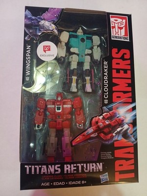 Transformers Titans Return Walgreens Exclusive Wingspan & Cloudraker 2-Pack NEW