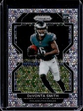 2021 Panini Prizm DeVonta Smith Rookie Variations RC No Huddle #V-335 Eagles