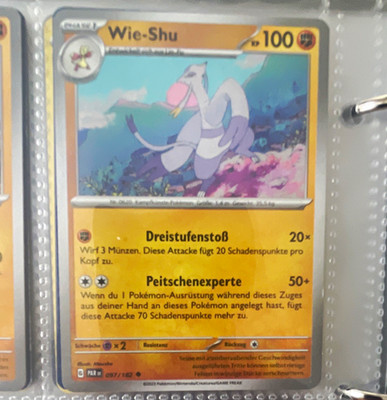Pokémon TCG Wie-Shu ex   097/182   DE   KP 100
