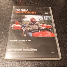 Double DVD - Massey Ferguson 135  Tractor restoration - reborntractor.net 210min