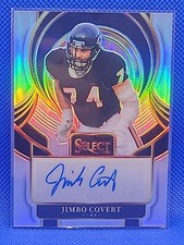 2025 Panini Select Football~ Jimbo Covert ~Auto Silver Prizm Bears HOF 🔥