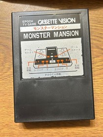 MONSTER MANSION EPOCH Cassette Vision JAPAN