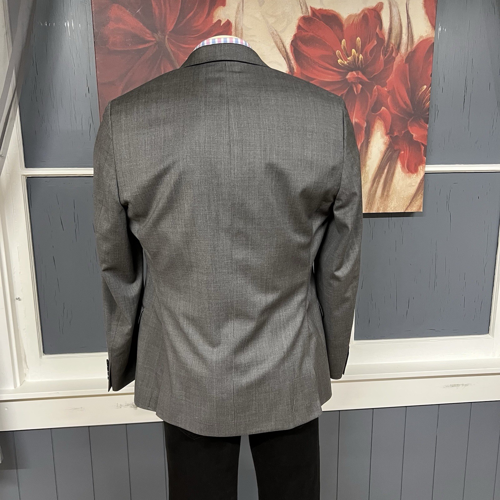 Lauren Ralph Lauren Blazer Jacket Sport Coat Mens 40R Slim Fit Wool ...