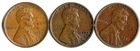 1920 - P,D,S Lincoln Cents VF/XF        (F-11)