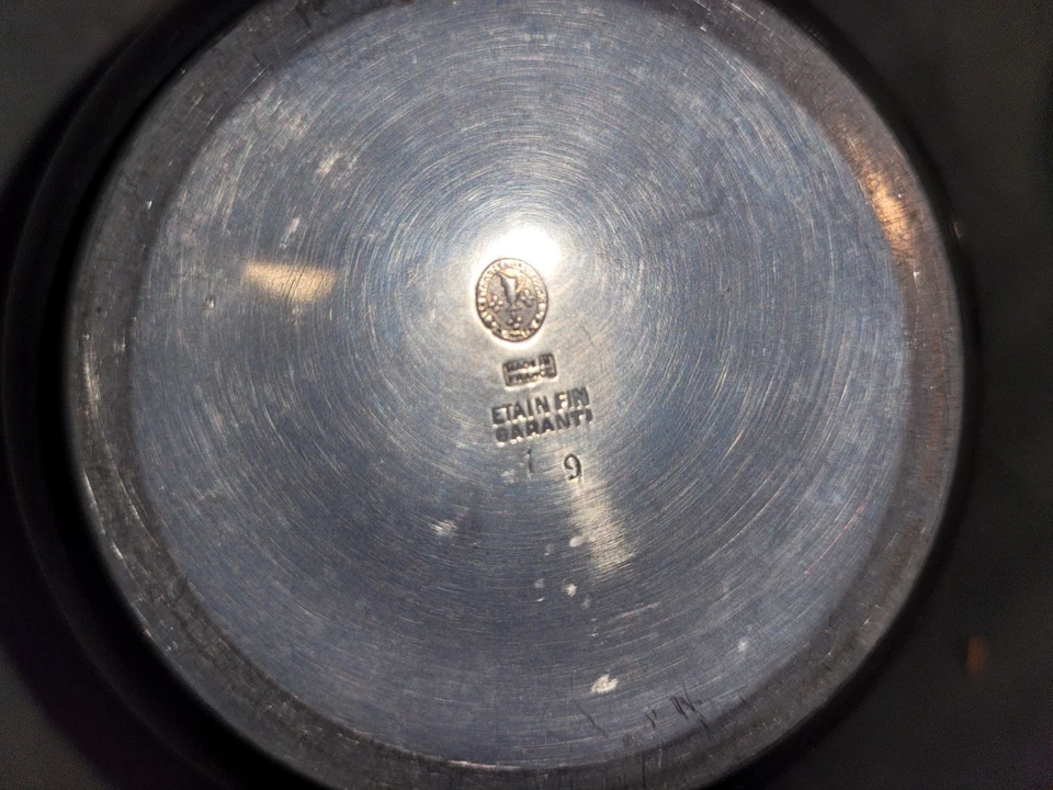 sugar bowl silver plated - Vintage 3.5" H x 5" W - Image 4 of 4