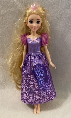 Disney Mattel 2022 Princess Rapunzel 11'' Fashion Doll w/ Crown Tiara Pink