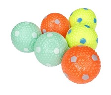 6 PCS Latex Balls for Small and Medium Size Dogs - for Automatic Dog Ball Lau...