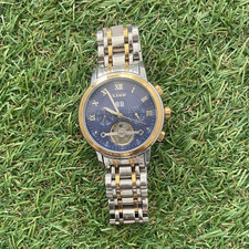 LIGE Herren Armbanduhr Analog blau, Edelstahl...