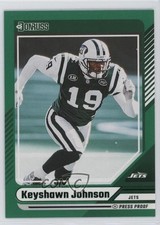 2024 Panini Donruss Green Press Proof Keyshawn Johnson #151 5h8