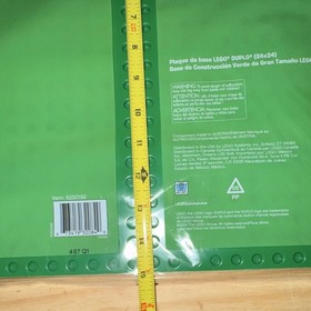 LEGO DUPLO 2304 Large Green Baseplate 24x24 Plastic 1&frac12;+ (1 Piece)