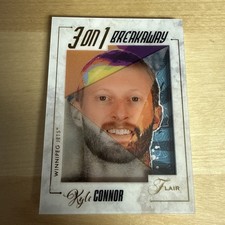 Kyle Connor 2025-26 Upper Deck Flair : 3 on 1 Breakaway Shadow Box CASE HIT SSP