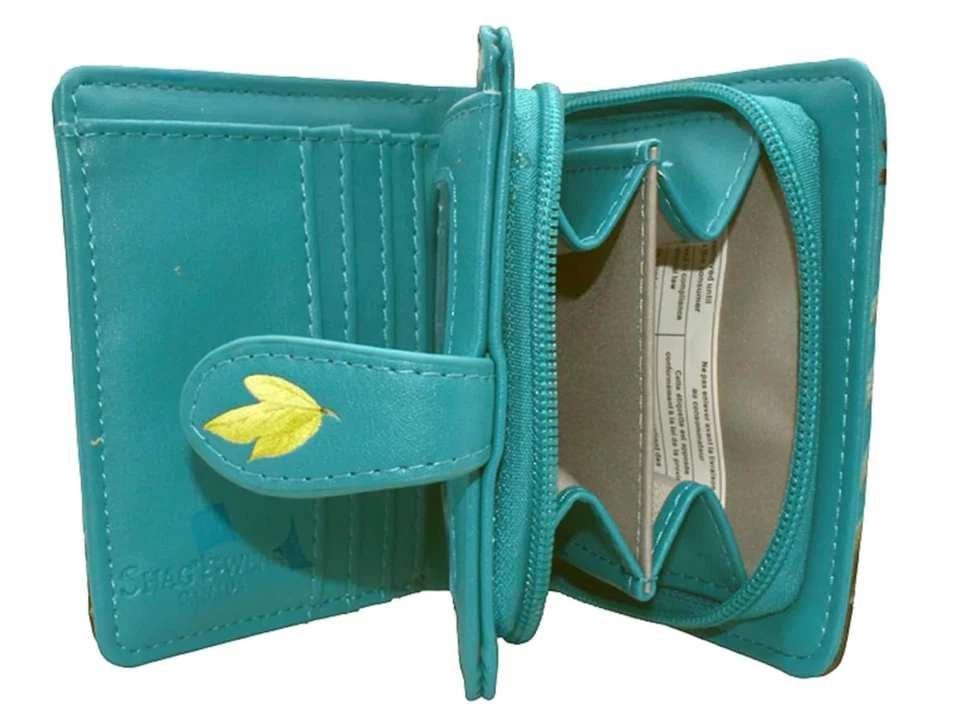 Shag Wear Bear Family Small Wallet for Women and Teen Girls Vegan Faux Leather - Image 2 of 3