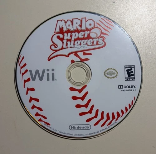 Mario Super Sluggers Nintendo Wii Disc Only (WORKING)