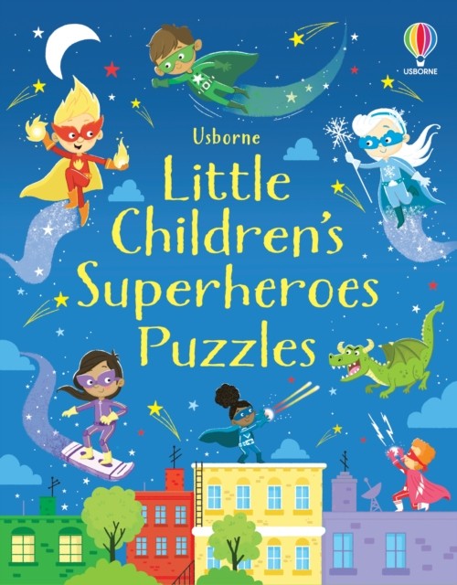 Little Children's Superheroes Puzzles by Kirsteen Robson (Paperback Book)