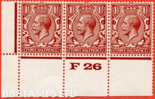 SG. 420 variety N35 (UNLISTED ). 1½d Deep Bright Chestnut. A fine mounte B73468