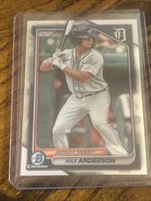 2024 Bowman - Chrome Prospects Max Anderson #BCP-128 (RC)