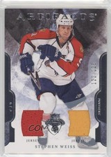 2011-12 Upper Deck Artifacts Jersey/Jersey 122/125 Stephen Weiss #56 rk1