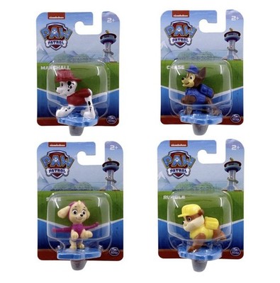 NEW Paw Patrol pups Skye, Chase, Rubble, & Marshall SET OF 4 Toys Cake Toppers