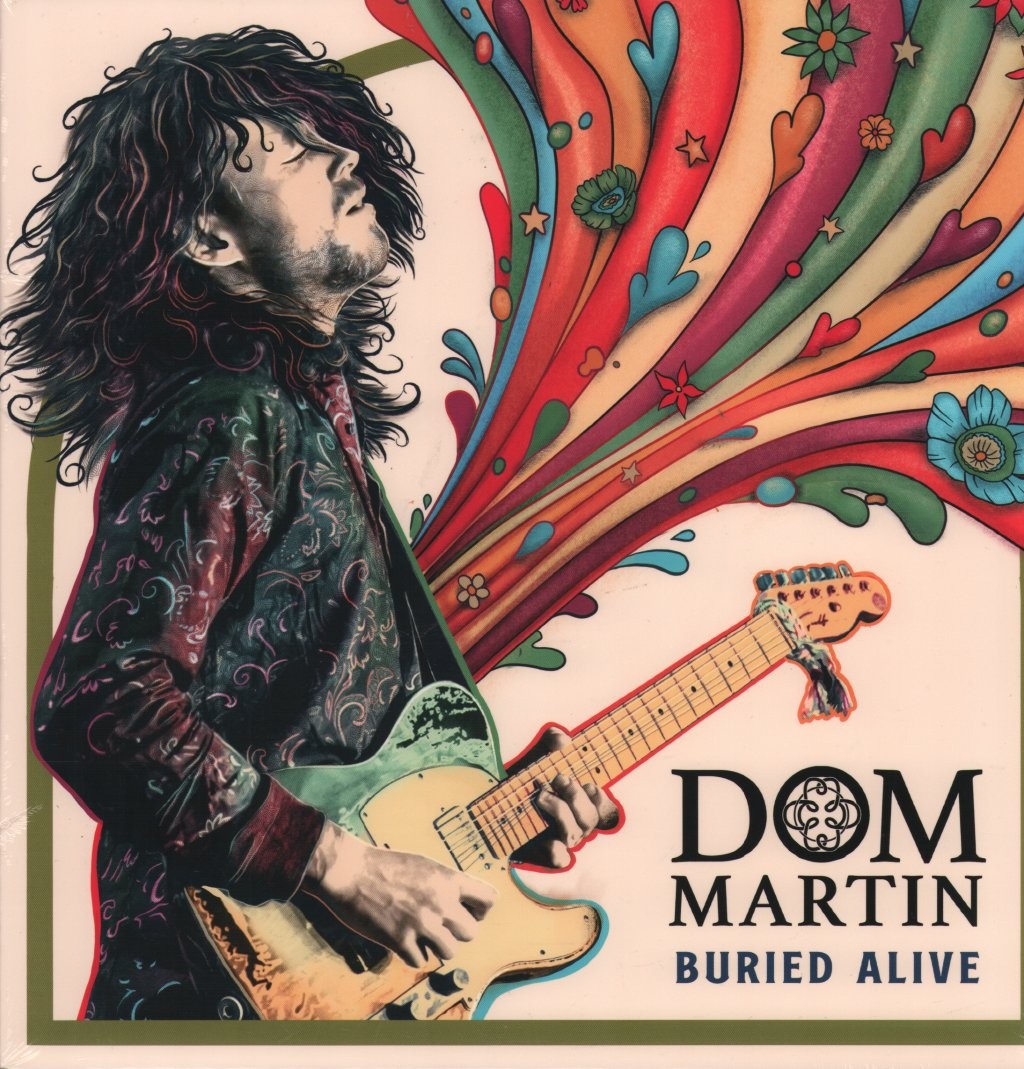 Dom Martin Buried Alive double LP vinyl Europe Forty Below 2024 2LP set in g'