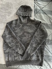 Peter Millar - Camouflage Reversible Merino Wool Hoodie Sweatshirt