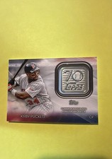 2021 Topps Update Series - Topps 70th Anniversary Patches Kirby Puckett #T70P-KP