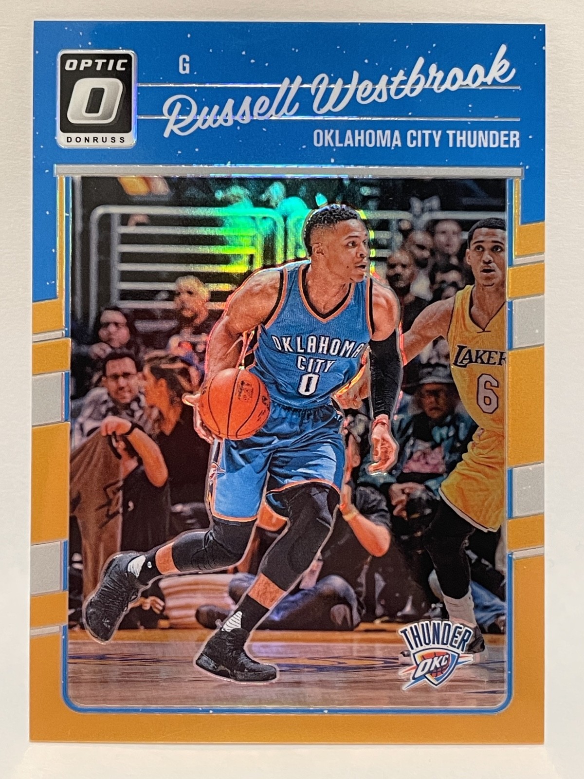 2016 Donruss Optic Russell Westbrook Orange /199