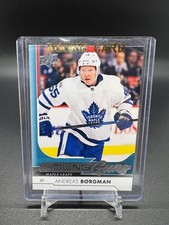 2017-18 Upper Deck #229 Andreas Borgman RC Young Guns Rookie Toronto Maple Leafs